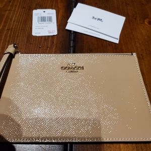 Coach Wristlet New Beechwood